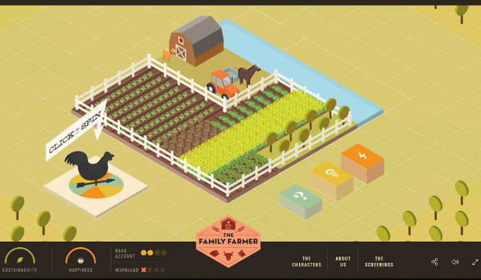 Le jeu The Family Farmer a été réalisé par le studio montréalais Dpt.